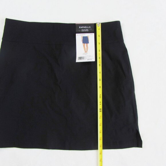 NWT Rafaella Comfort Skort Black Size S - Picture 3 of 6